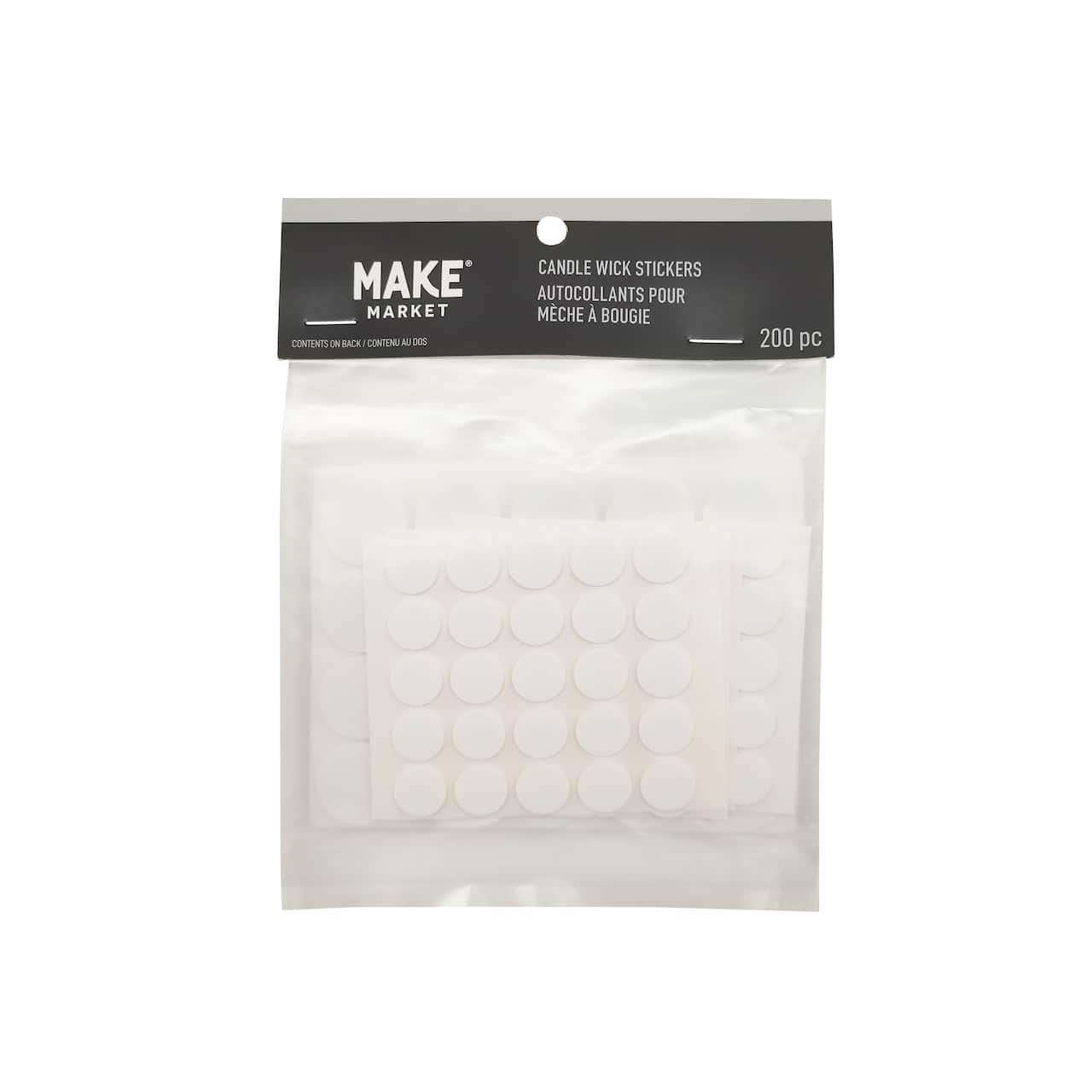 12 Packs: 200 ct. (2,400 total) Candle Wick Stickers by Make Market&#xAE;